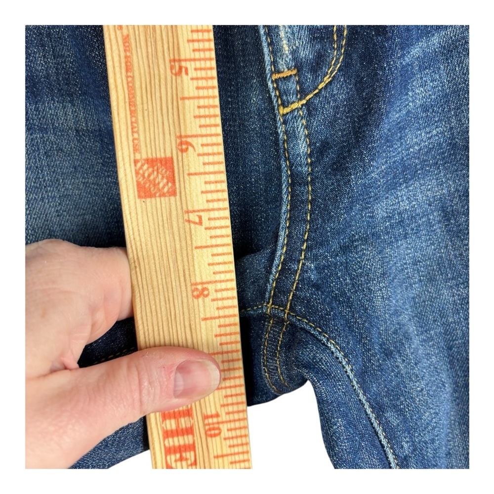 EUC Pilcro and the Letterpress Women's Distressed Mid-rise Straight Leg Jeans 27 - Picture 2 of 14